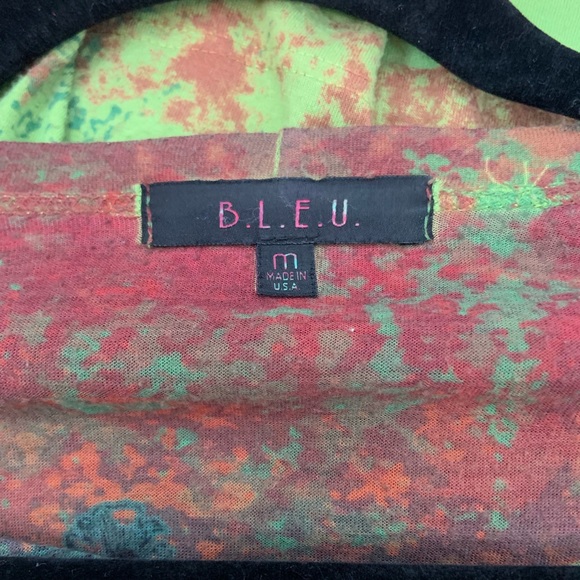 Bleu Dark Green Biker Shirt Size Medium NWOT - Picture 3 of 3